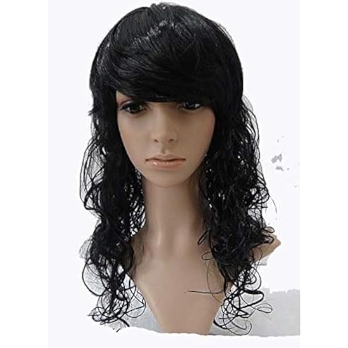 DILLARDS Glamour Black Curly Wig - Image 2